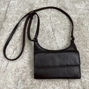 y2k Brown Mini Crossbody Bag